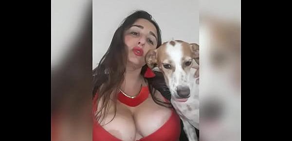  www.onlyfans.compaolasirena  mi  Perro Perrito y yo ) My dog and i !!  transexual Paola Sirena se hacen videos nuevos y personalizados por encargo ( manda mensaje )